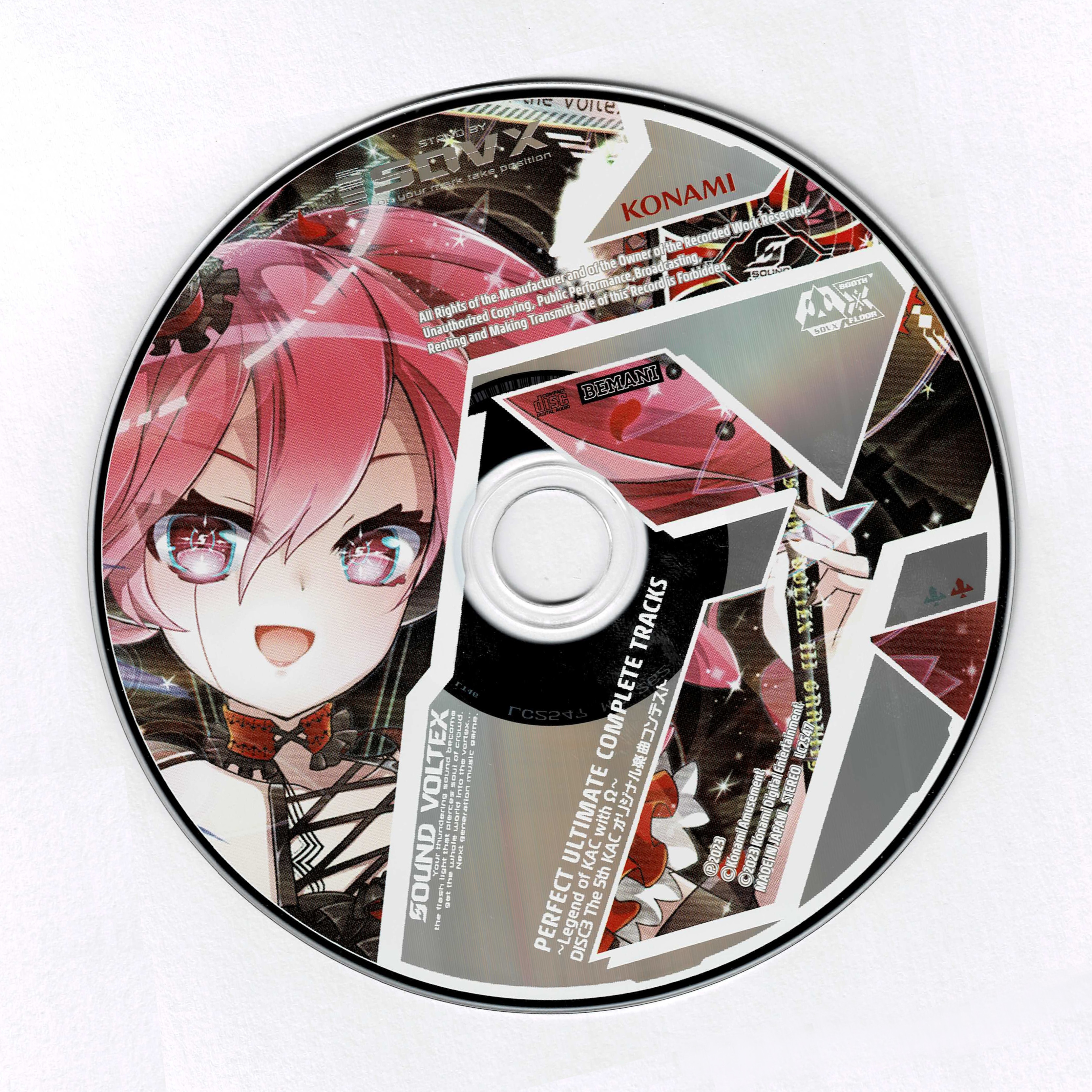 SOUND VOLTEX サントラCD PERFECT ULTIMATE SOUND VOLTEX PERFECT ULTIMATE COMPLETE